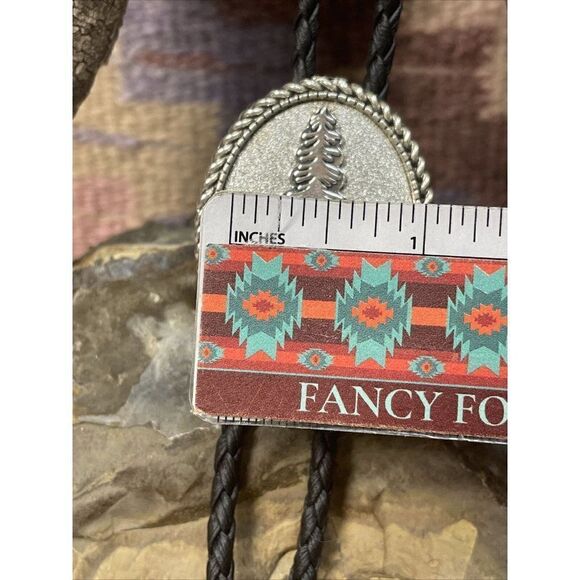 TURQUOISE BEAR SILVER BOLO LARIAT Y NECKLACE MENS WOMENS MOM DAD GIFT WESTERN - Picture 14 of 16